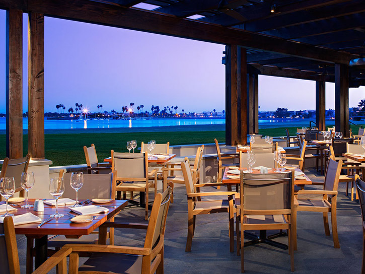 Dining with a view at Oceana Coastal Kitchen in San Diego County