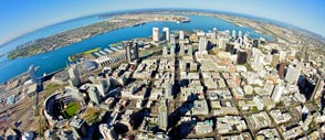 Aerial View of Downtown San Diego and Beyond!