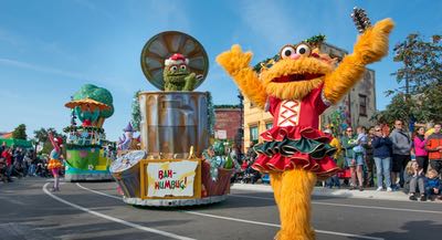 Holiday Parade at Sesame Place - Holiday Action at San Diego Attractions