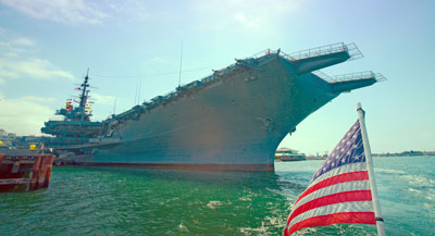 Memorial Day in San Diego - USS Midway Museum
