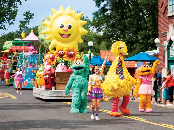Attraction Action Sesame Place
