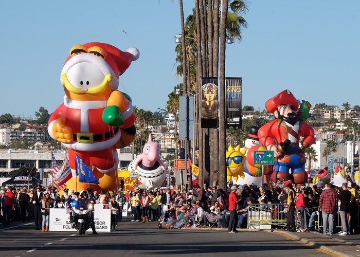 Image result for Port of San Diego Holiday Bowl Parade
