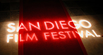 Image of San Diego International Film Festival stage.