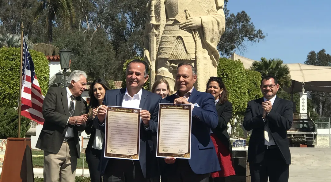 SDTA signs letter of agreement to promote bi-national region | San Diego