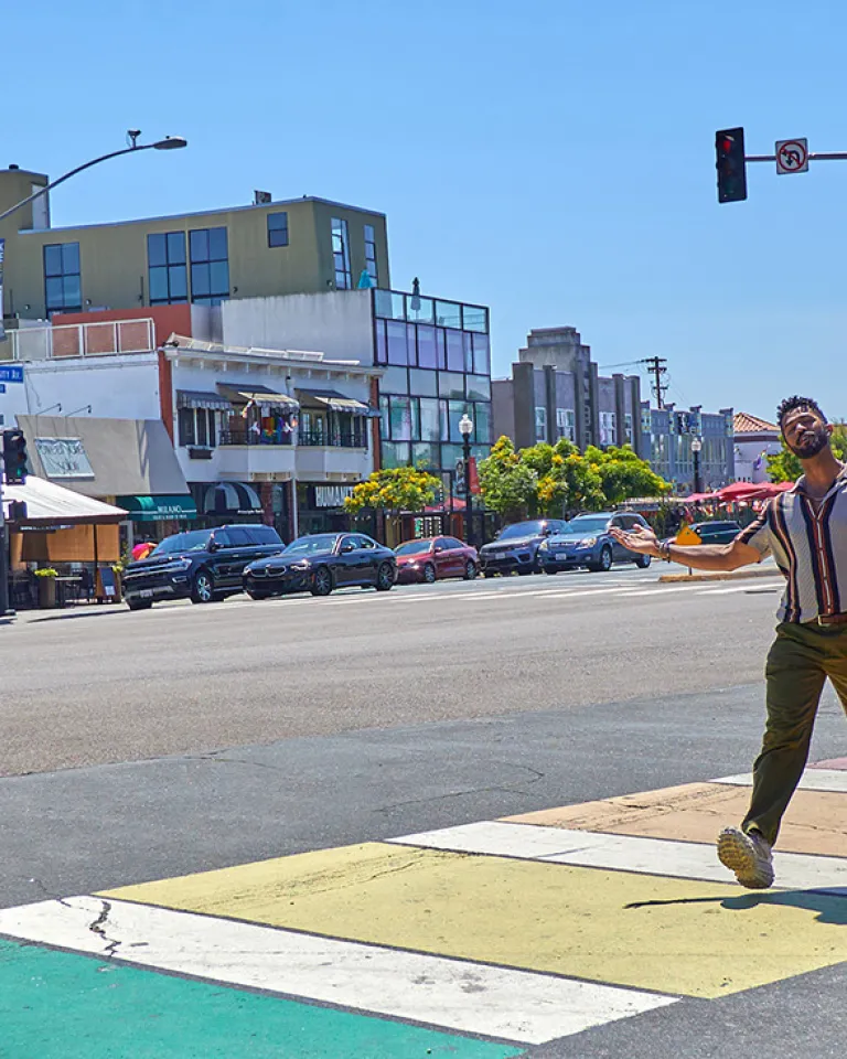 Take A Stylish Stroll With Gabriel Feitosa in Hillcrest, San Diego, CA