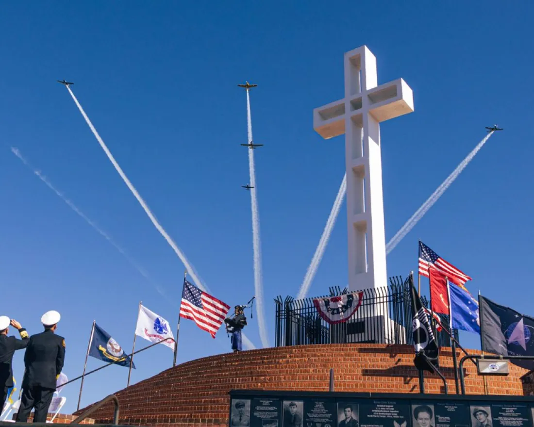 Memorial Day flyover