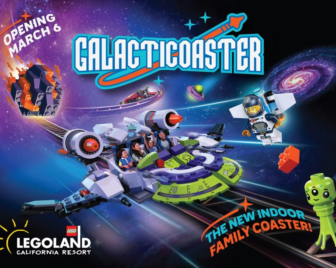 Galactic Coaster at Legoland California