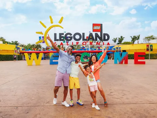 Family at LEGOLAND California