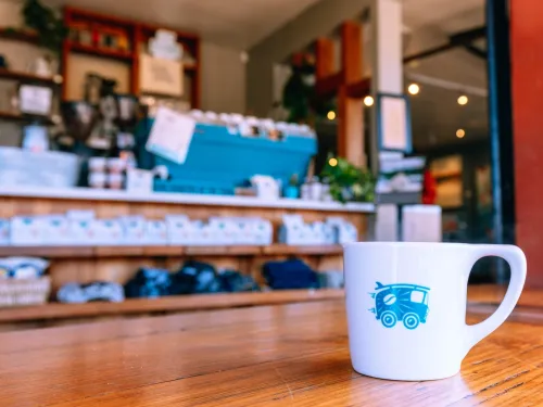 Bird Rock Coffee Roasters Mug in Bird Rock San Diego
