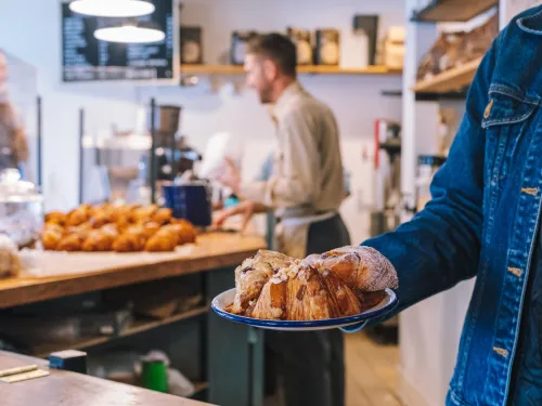 Delicious baked good at Wayfarer Bread & Pastry in Bird Rock, San Diego
