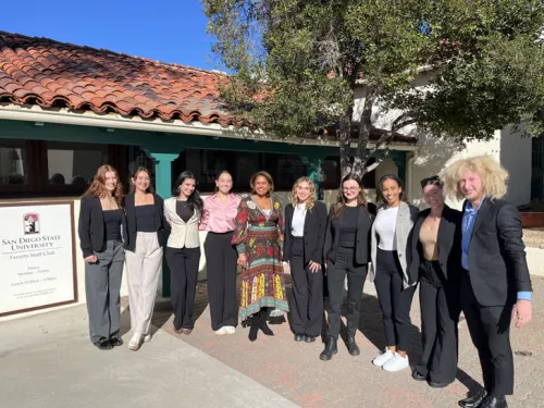 Group of women standing together