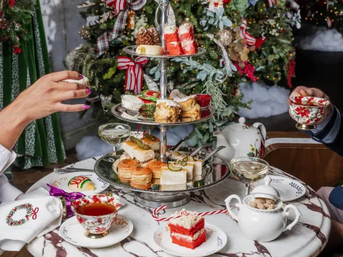 Tea tasting at the Lafayette Hotel & Swim Club in San Diego's North Park
