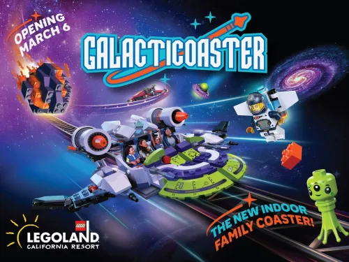 Galactic Coaster at Legoland California
