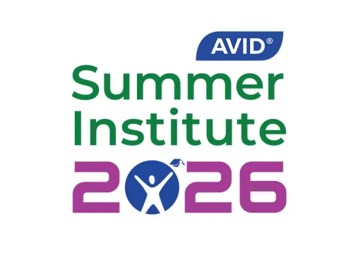 Logo for AVID Summer Institute 2026