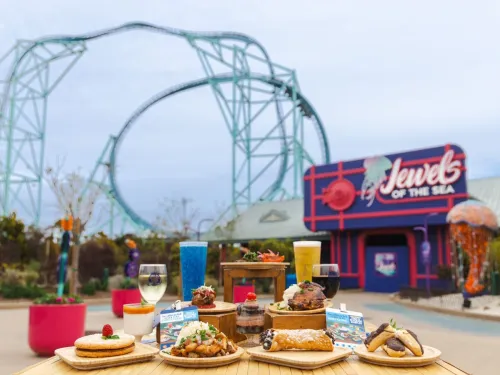 Multiple treats from the SeaWorld San Diego Seven Seas Food Festival