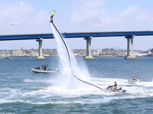 Jet Over the Water