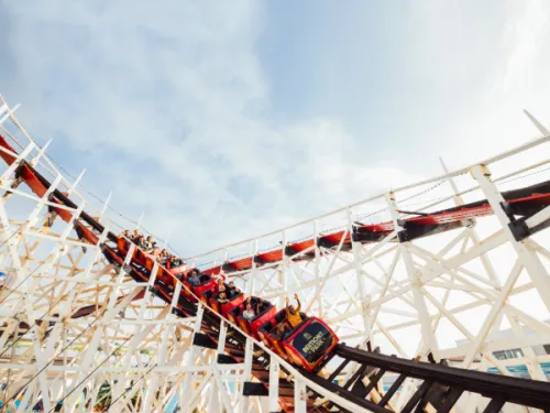 Giant Dipper at Belmont Park 