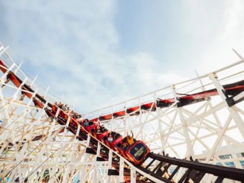 Giant Dipper at Belmont Park 