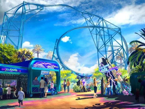 7. SeaWorld San Diego's Electric Eel Roller Coaster