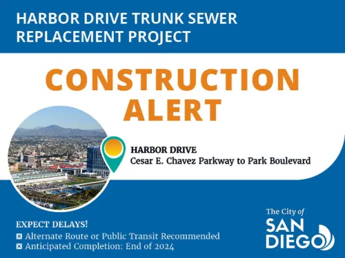 Harbor Drive Traffic Alert