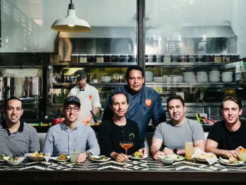 Eric, Alan and Alex Adler & Family 