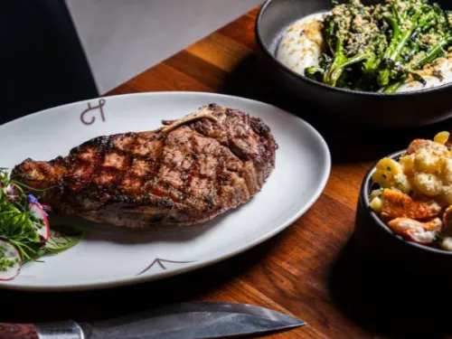 30 P.M.: Dinner at Huntress