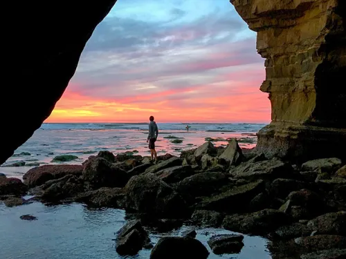 Sunset Cliffs Hidden Sea Cave