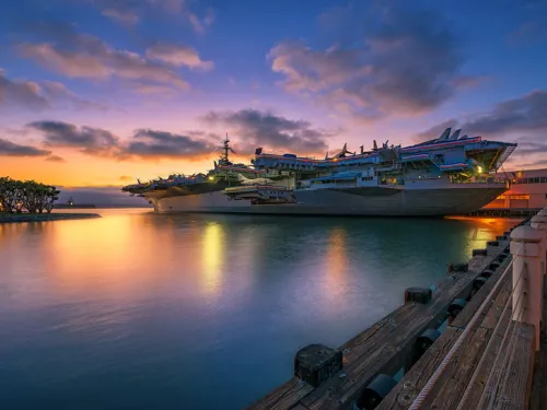 Downtown, San Diego - USS Midway Museum 