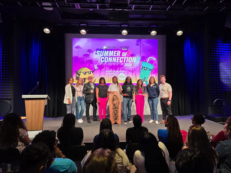 SDTA Tourism Accelerator participants at the Taco Bell Foundation Summer Conference Pitch Competition, 2024.