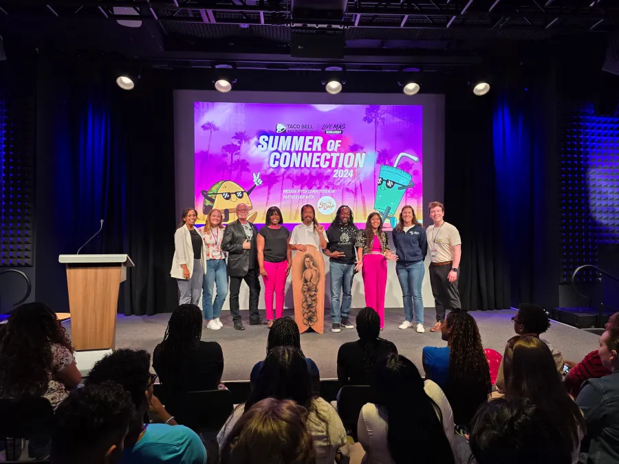 SDTA Tourism Accelerator participants at the Taco Bell Foundation Summer Conference Pitch Competition, 2024.