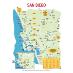 San Diego Driving Distance Map
